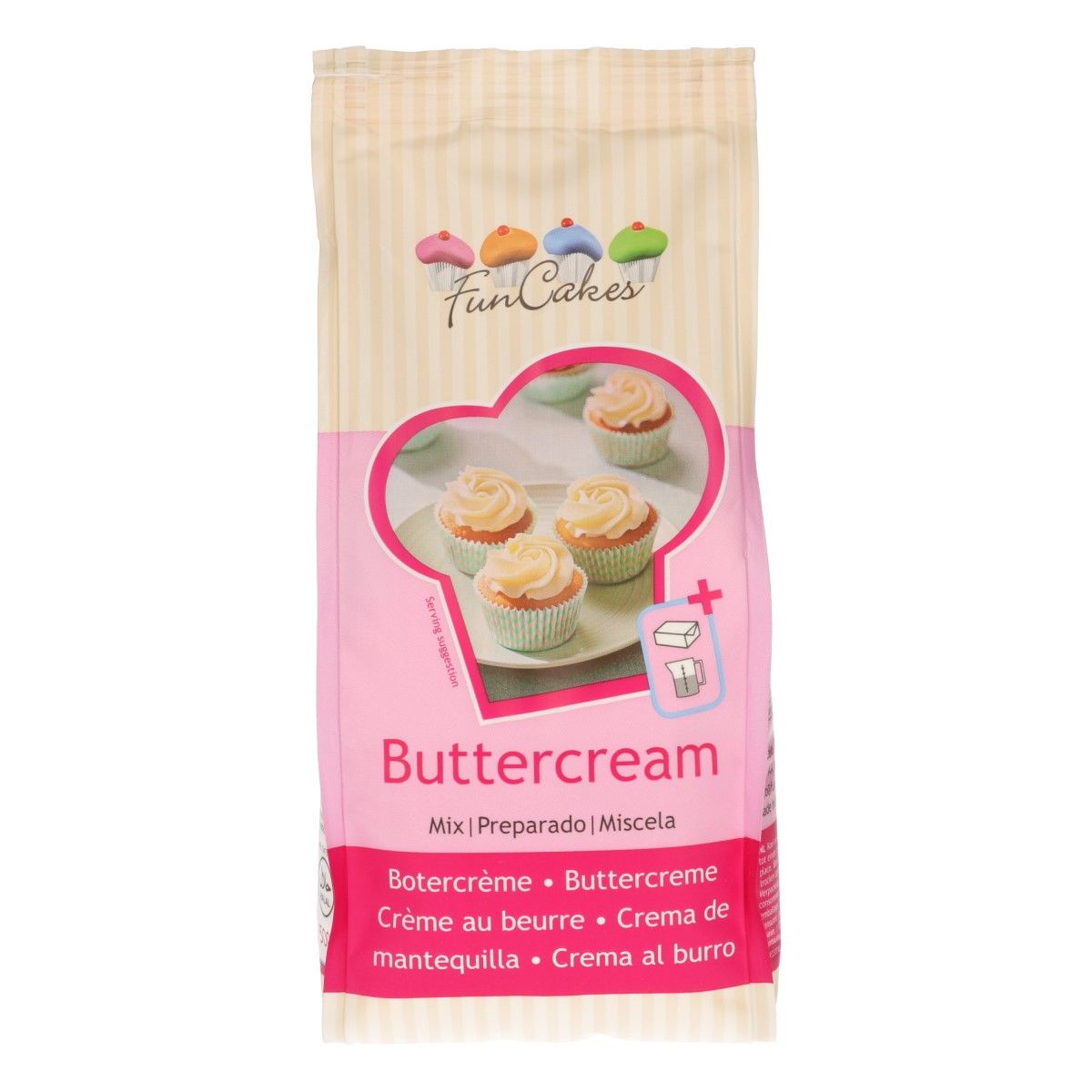 FunCakes Mix for Buttercream 1kg, Maslový krém