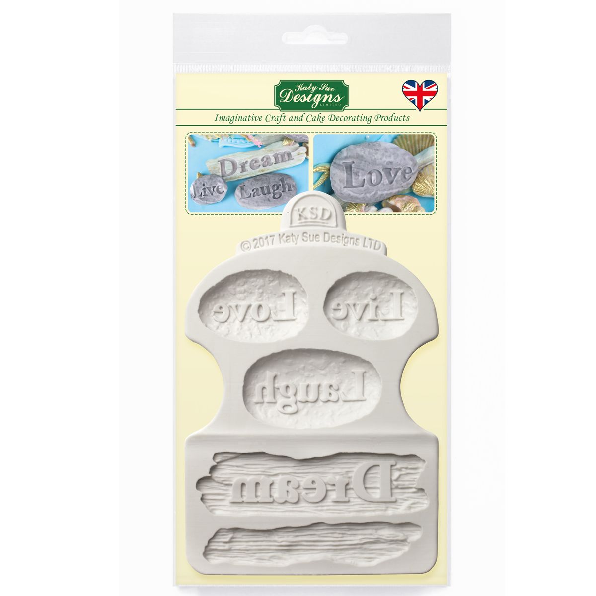Forma Mould Driftwood a Word Stones CE0071, Katy Sue