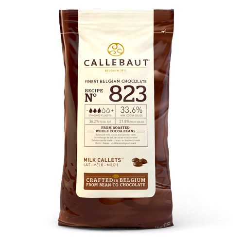 Mliečna čokoláda 33,6 % (823), 1kg, Callebaut 