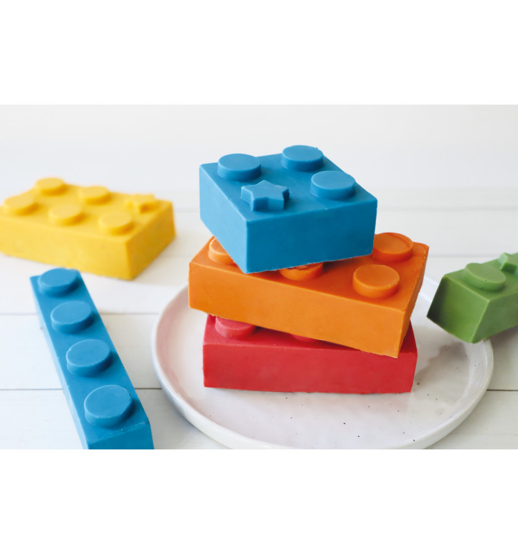 Forma Lego kocky, SC3160, ScrapCooking Silicone Bricks Mould