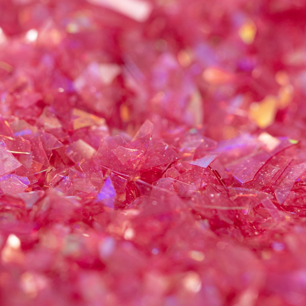 Jedlé dúhové trblietky Rose Quartz 3g, PME, MGS1003