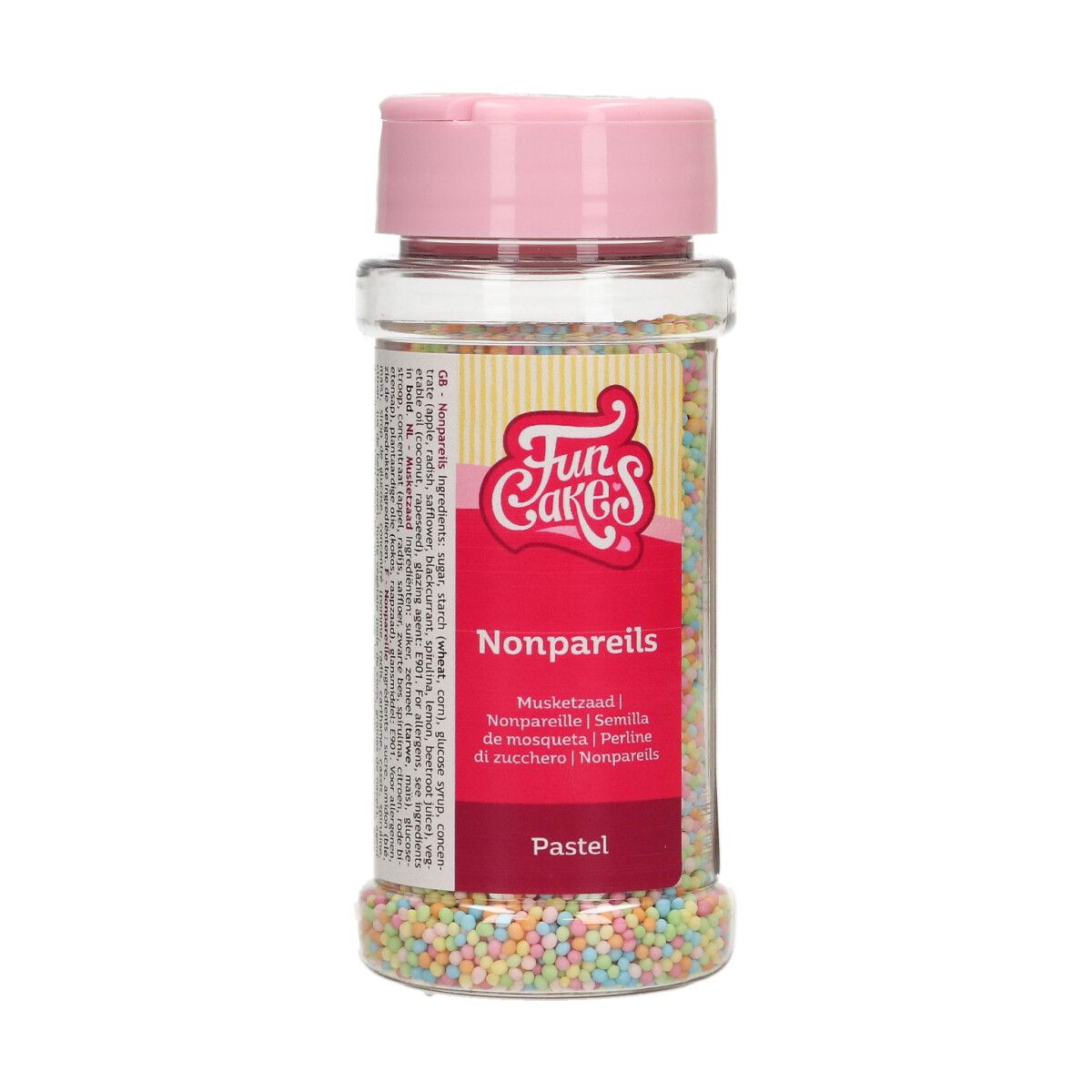 Posyp Fun Cakes - Nonpareils Pastel 80g, F51630