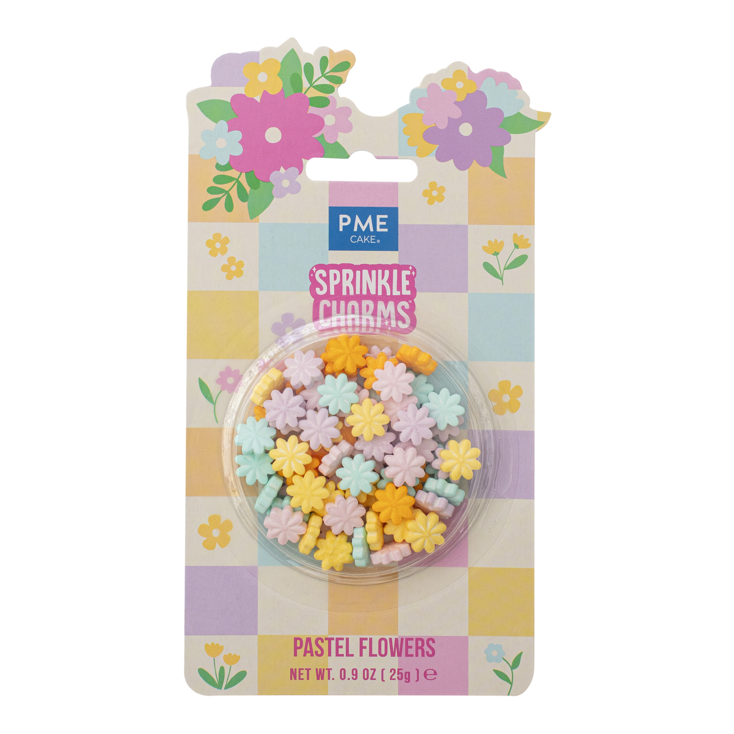 Posyp Pastelové kvety (Pastel Flowers) 25g, PME, SKB1014