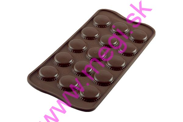 Silikónová forma na čokoládu - CHOCOMACARONS 3,3g x 15ks