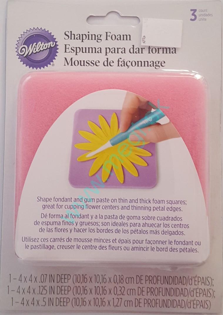 Penová podložka na modelovanie kvetov Wilton 10x10