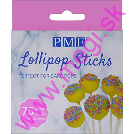 Paličky na lízatká 9,5cm, 75ks, Lollipop Sticks, LS170