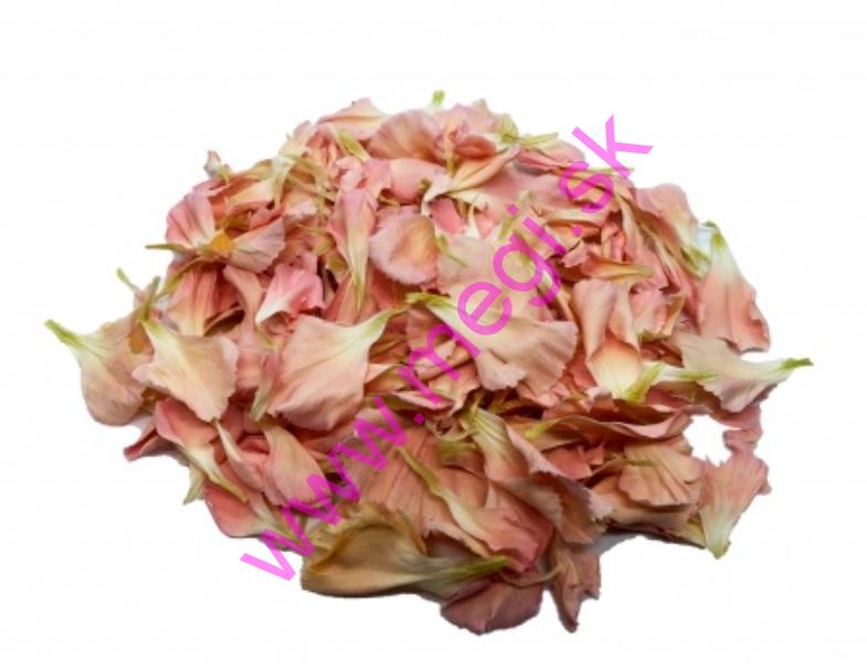 Sušené jedlé kvety (lupene karaf.) v skle 195 ml - 33188 - Pink Carnation Petals