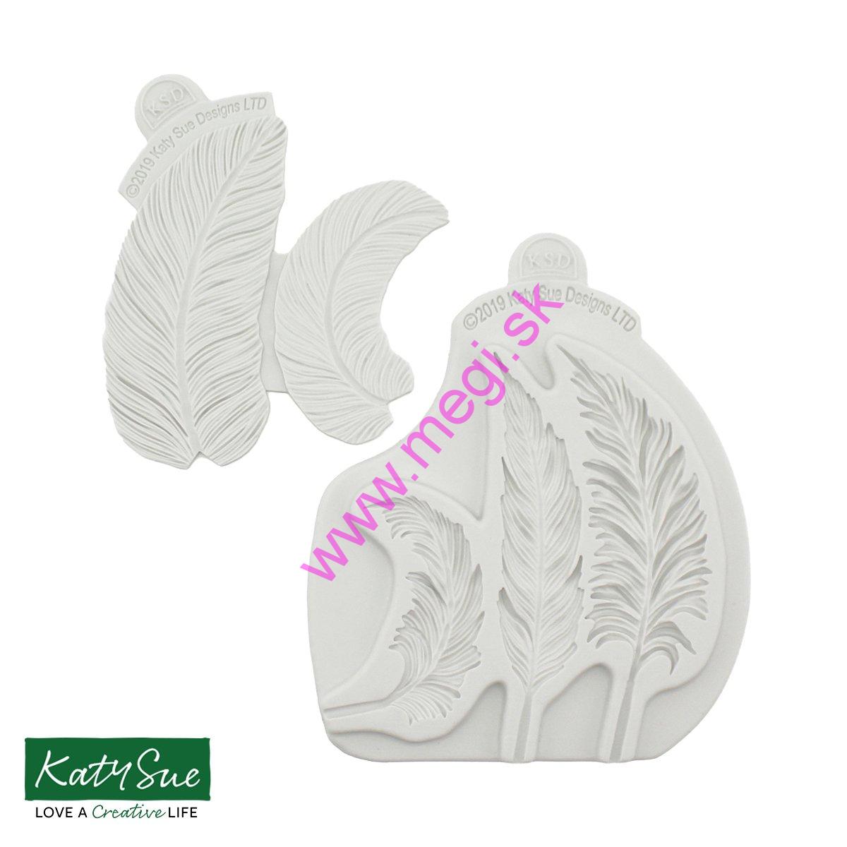 Forma perie, CE0106, Katy Sue Mould Feathers