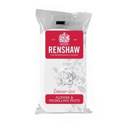 Renshaw Flower a Modelling Pasta - White 250g, modelovacia hmota - Biela