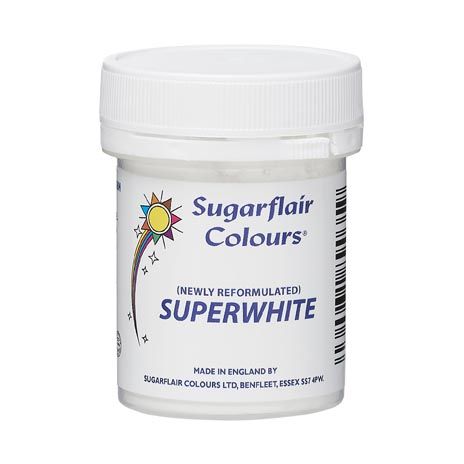 Beloba SGF, Superwhite Icing Whitener 20g, Sugarflair - SGF-J111T