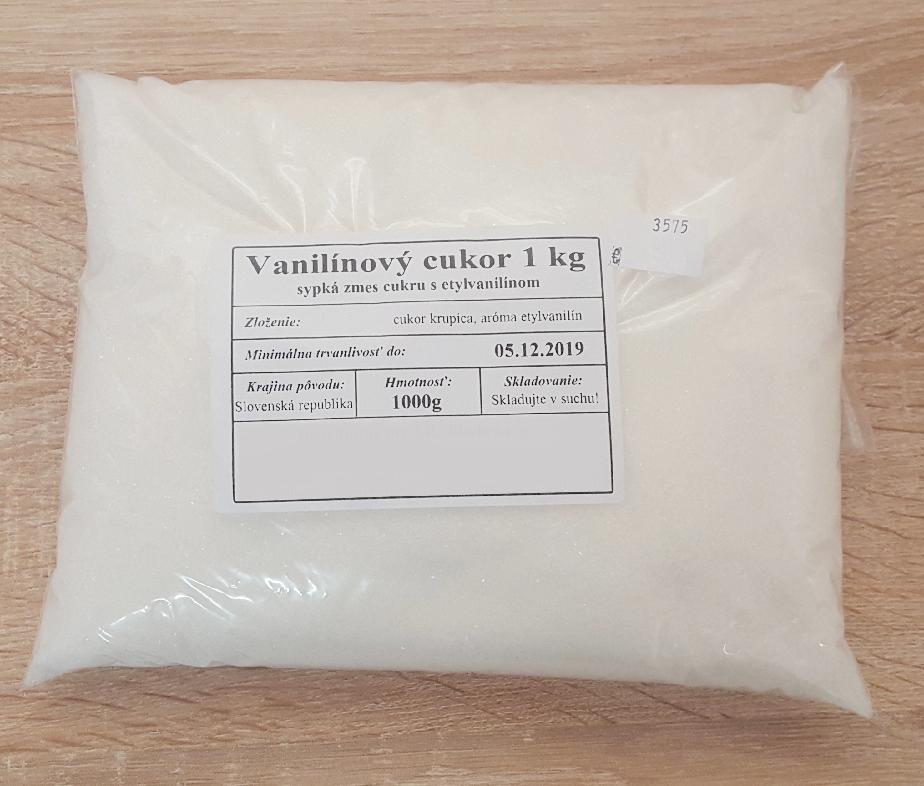 Cukor vanilínový 1kg 