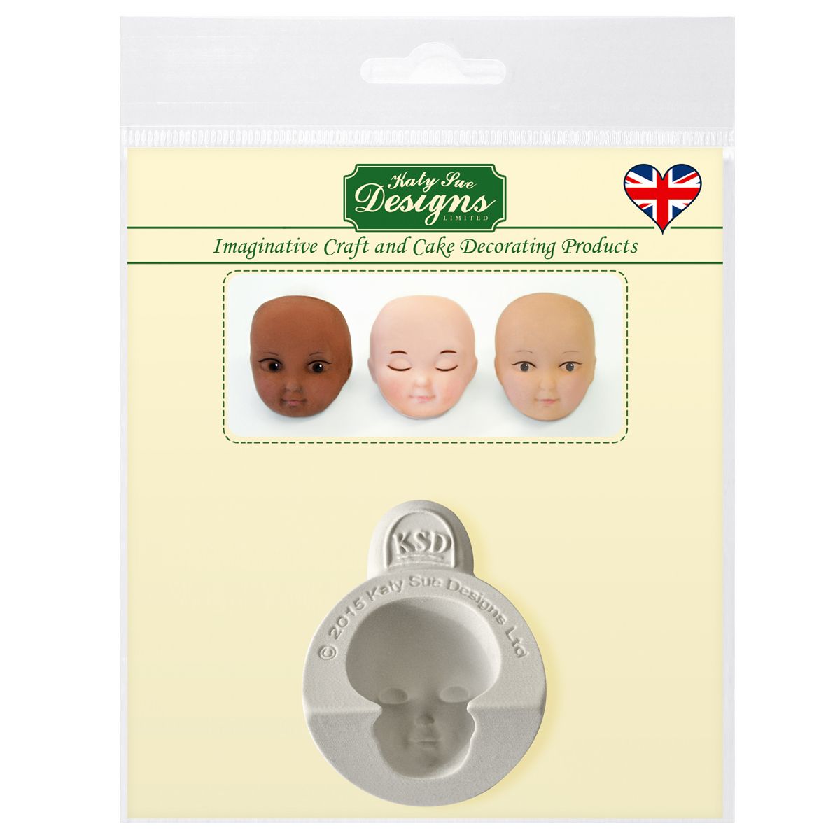 Forma Hlavy, CF0003 Katy Sue Mould Head Set A