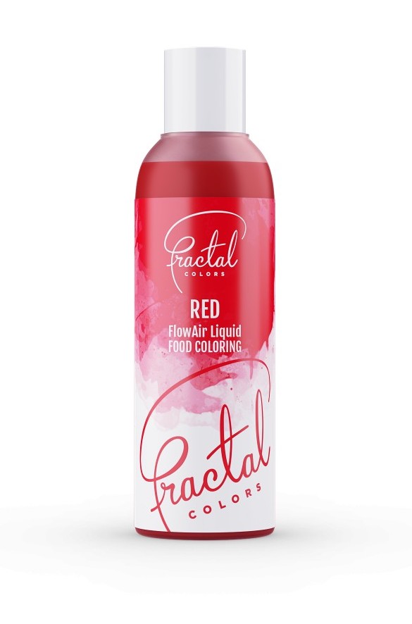 Airbrush farba tekutá Red (Červená) 100ml, Fractal