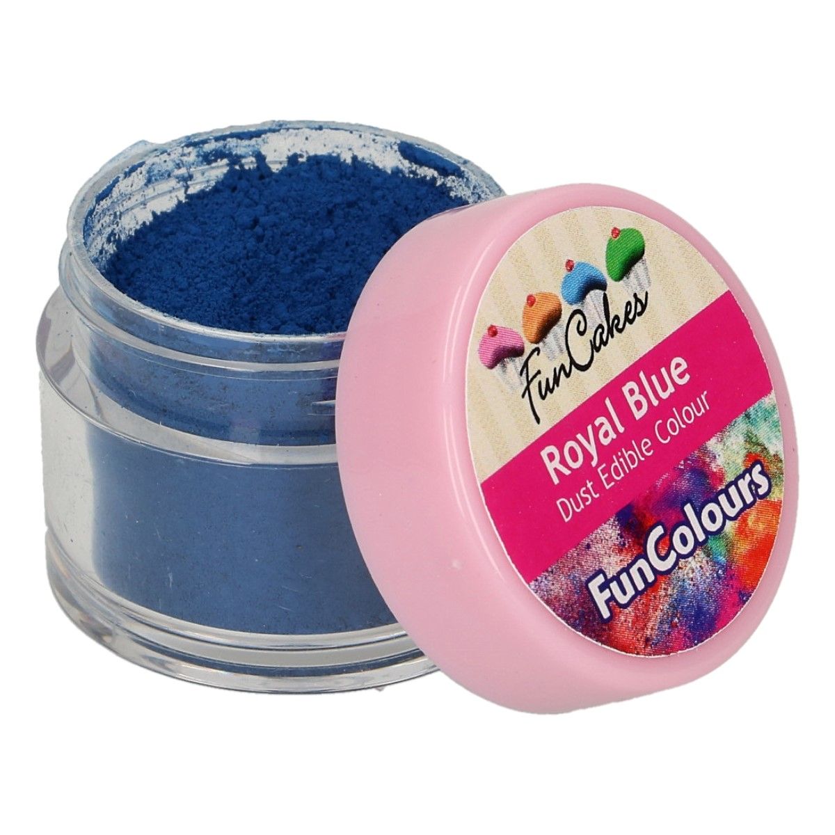 Jedlá prachová farba Royal Blue 2g, FunCakes, FC50590