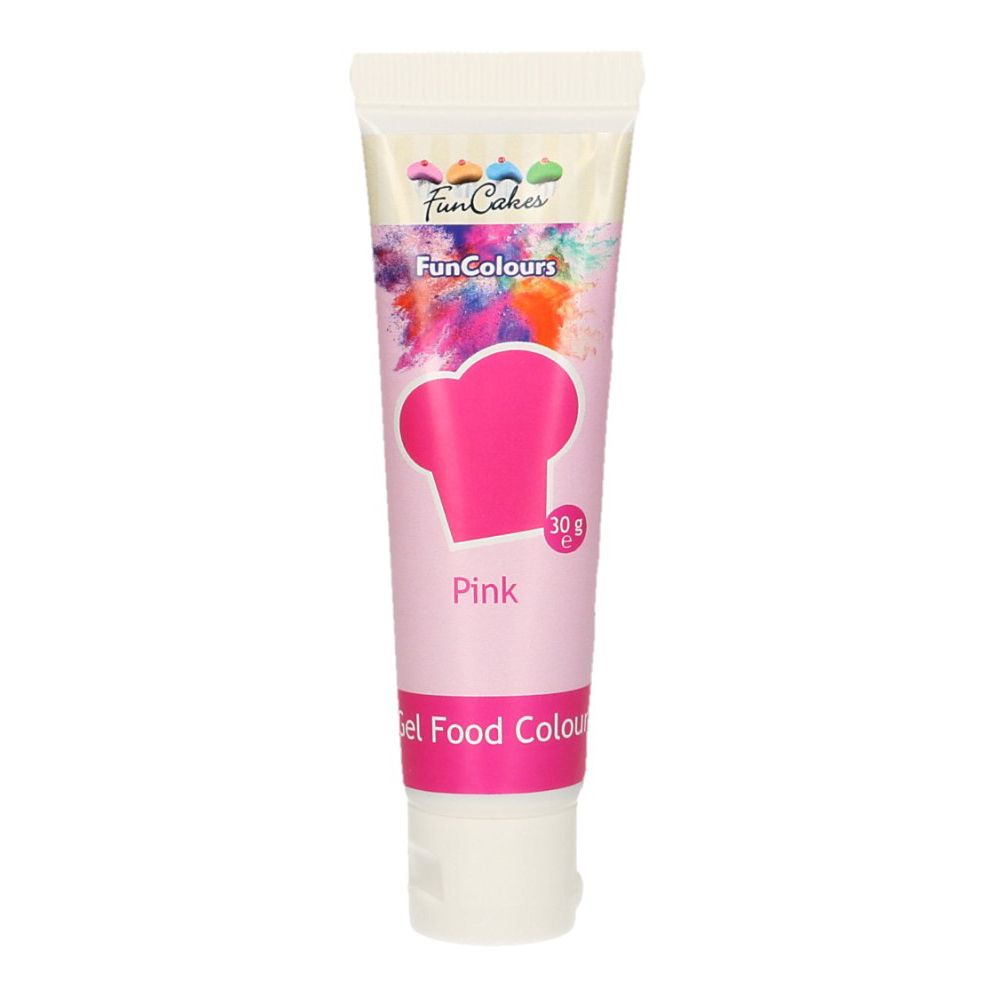 FunCakes jedlá farba gélová - Pink (Ružová) 30g, F44110