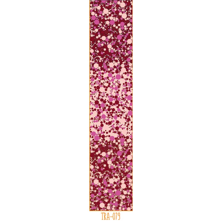 Čokotransfer ružové bubliny TRA079 (76149), 1ks, 35x25   
