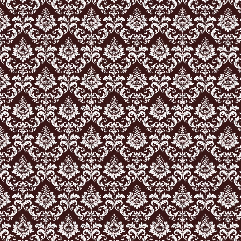 Čokotransfer Barok biely TRA011-OWI (46054), 1ks, 30x40 