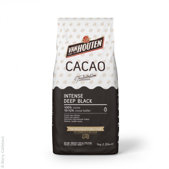 Kakao van Houten deep black 1kg, Callebaut  (Čierne kakao)