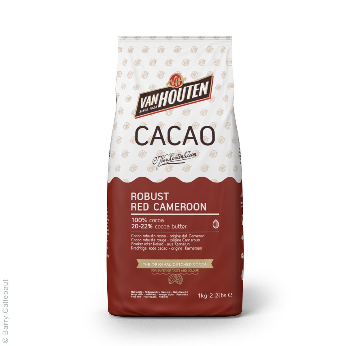 Kakao van Houten Red Cameroon 1kg, Callebaut (Červené kakao)