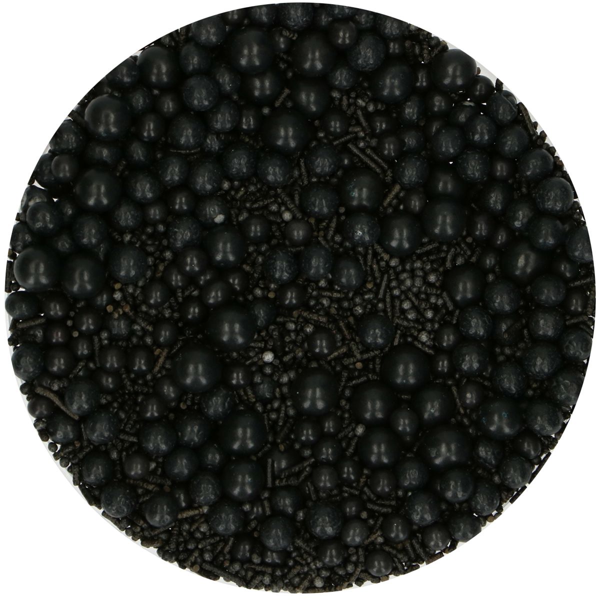 Posyp Fun Cakes - Sprinkle Medley - Black, 65g, F52980