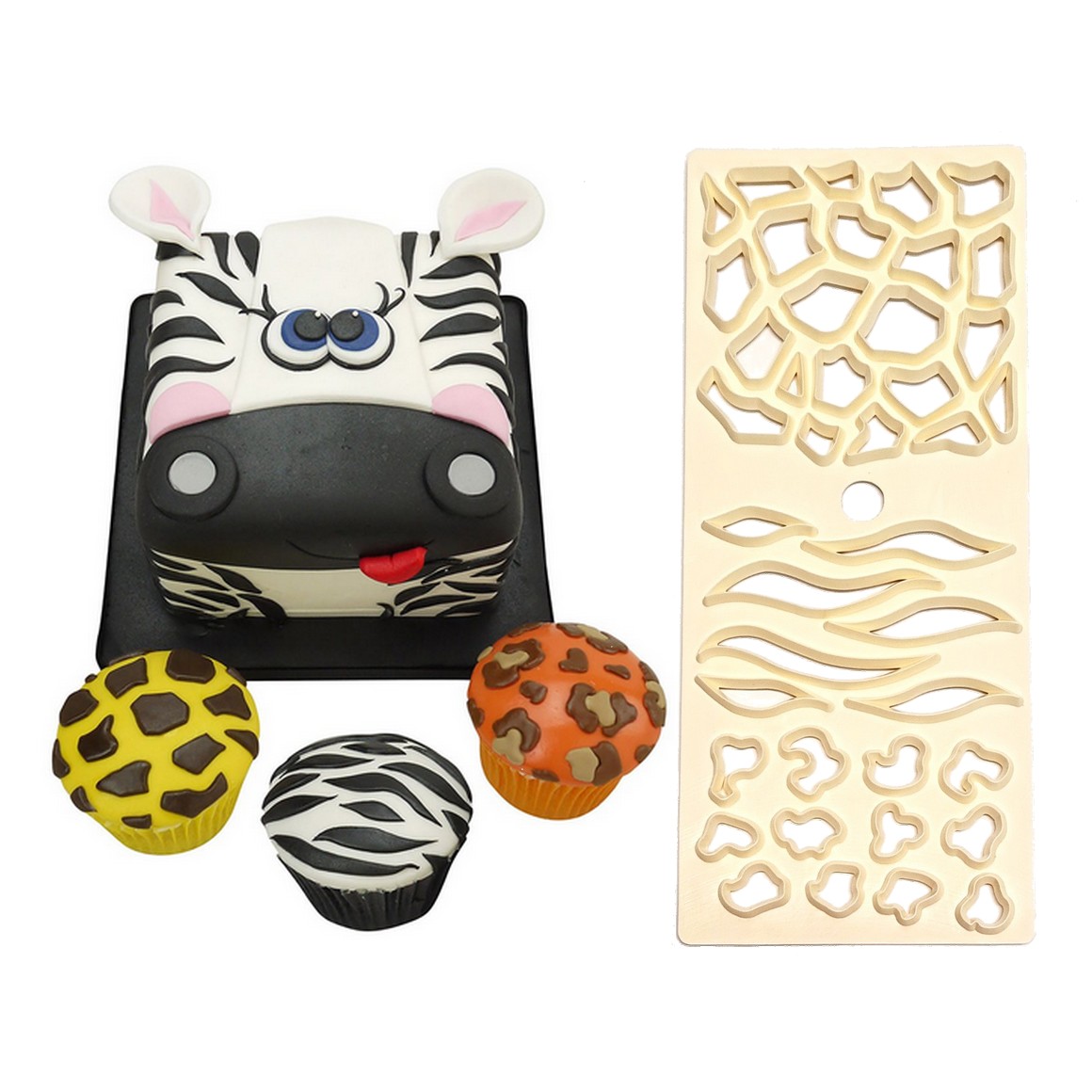 Vykrajovačka zvieracie vzory, CUTANMPRT, FMM Animal Print Cutter