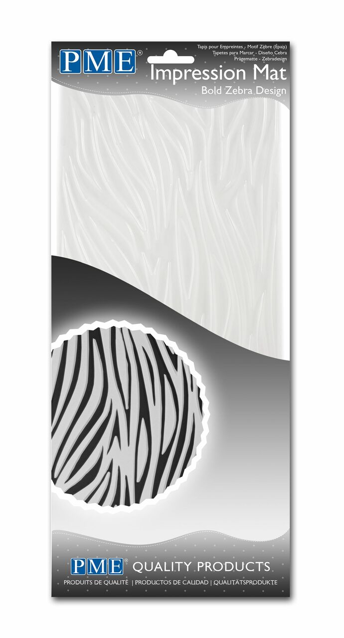 Otláčacia podložka - BOLD ZEBRA design 150x305mm PME - IM200