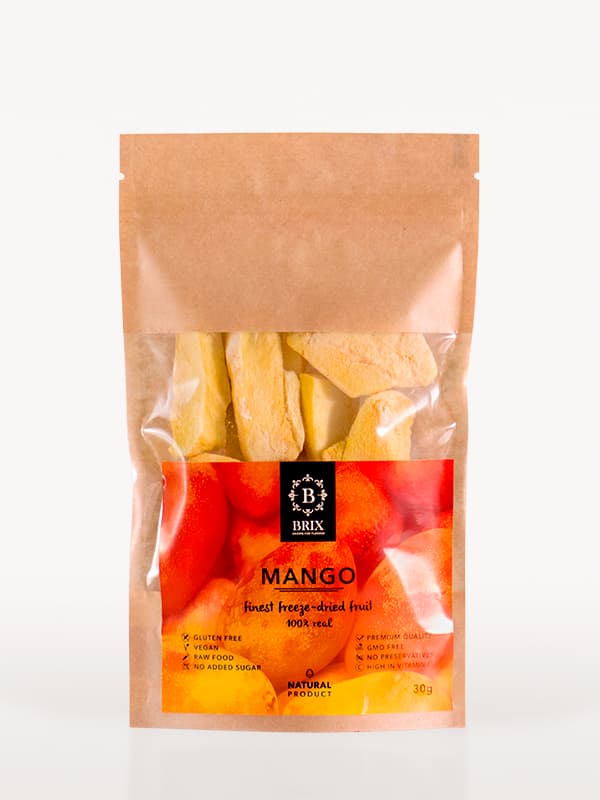 Mrazom sušené mango 30g