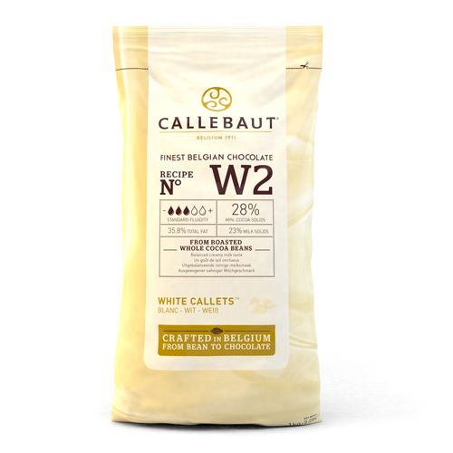 Biela čokoláda 28 % (W2), 1kg, Callebaut