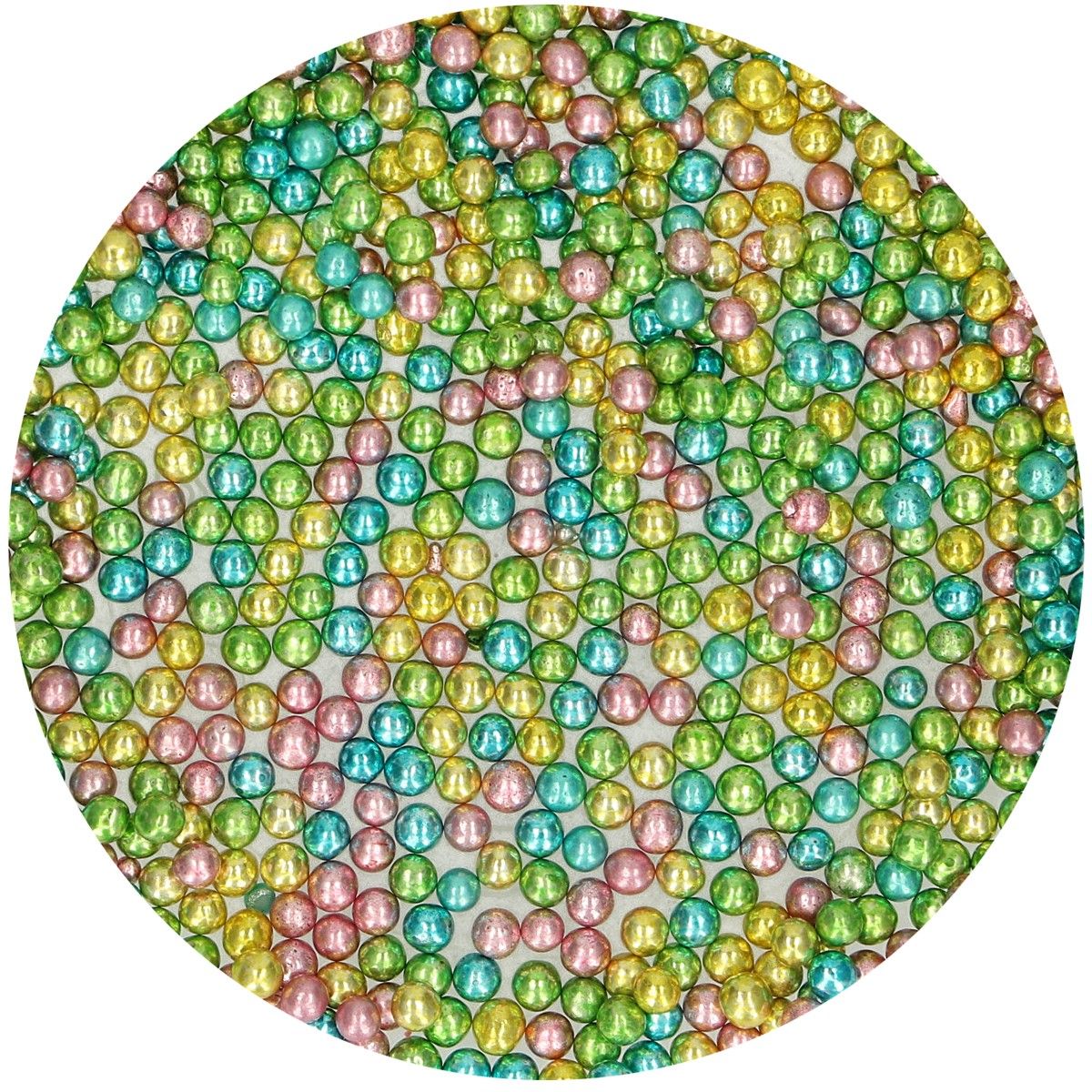 Posyp Fun Cakes - Perly stredné Metallic Harlequin 80g, F51670