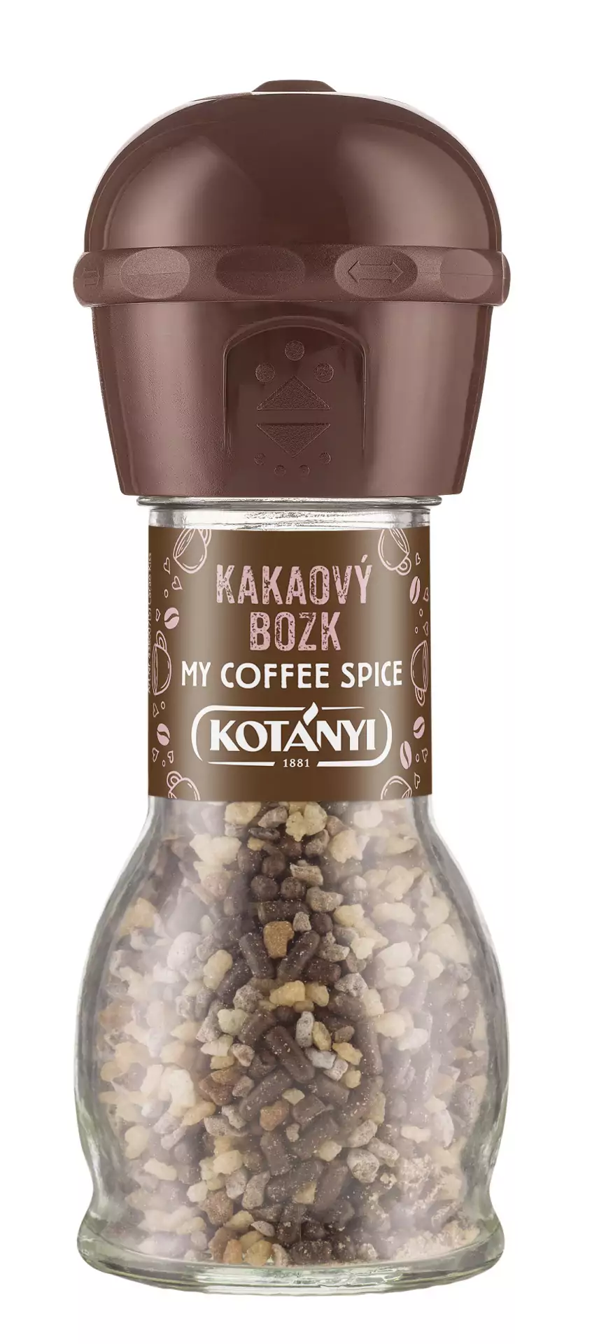 Mlynček Kakaový bozk 63g, Kotányi