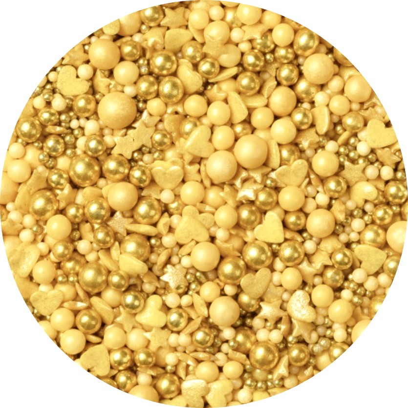 Posyp Mix Splashes of Champaigne 70g, SD pearls, 2030