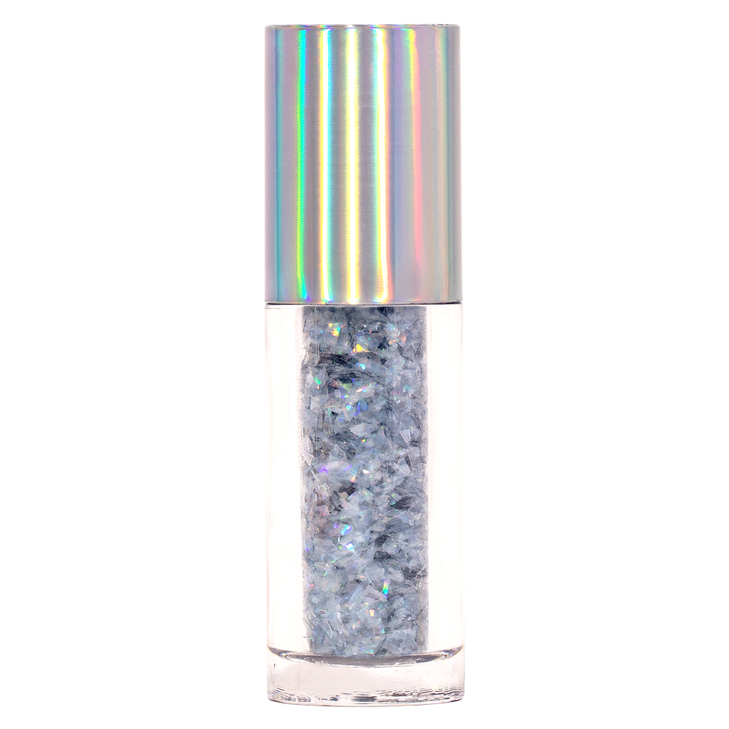 Jedlé dúhové trblietky Silver 3g, PME, MGS1012