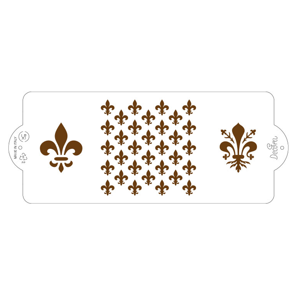 Stencil šablóna Giglio, Decora