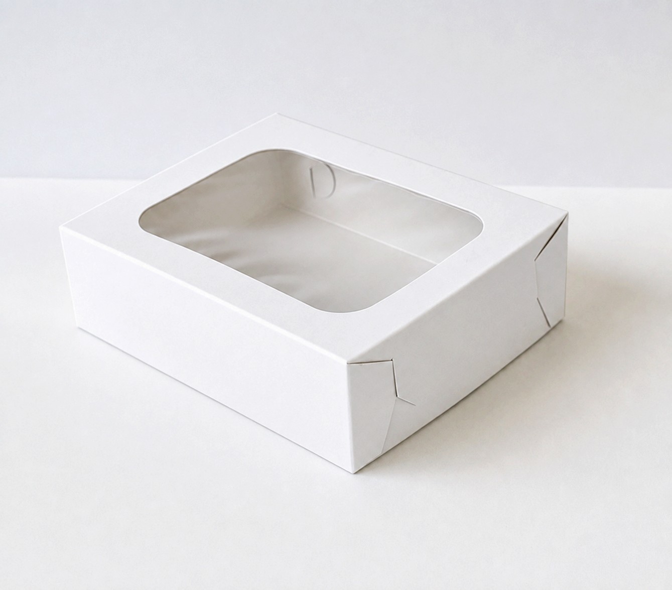 Krabička s okienkom biela 200x140x55 mm, CK018
