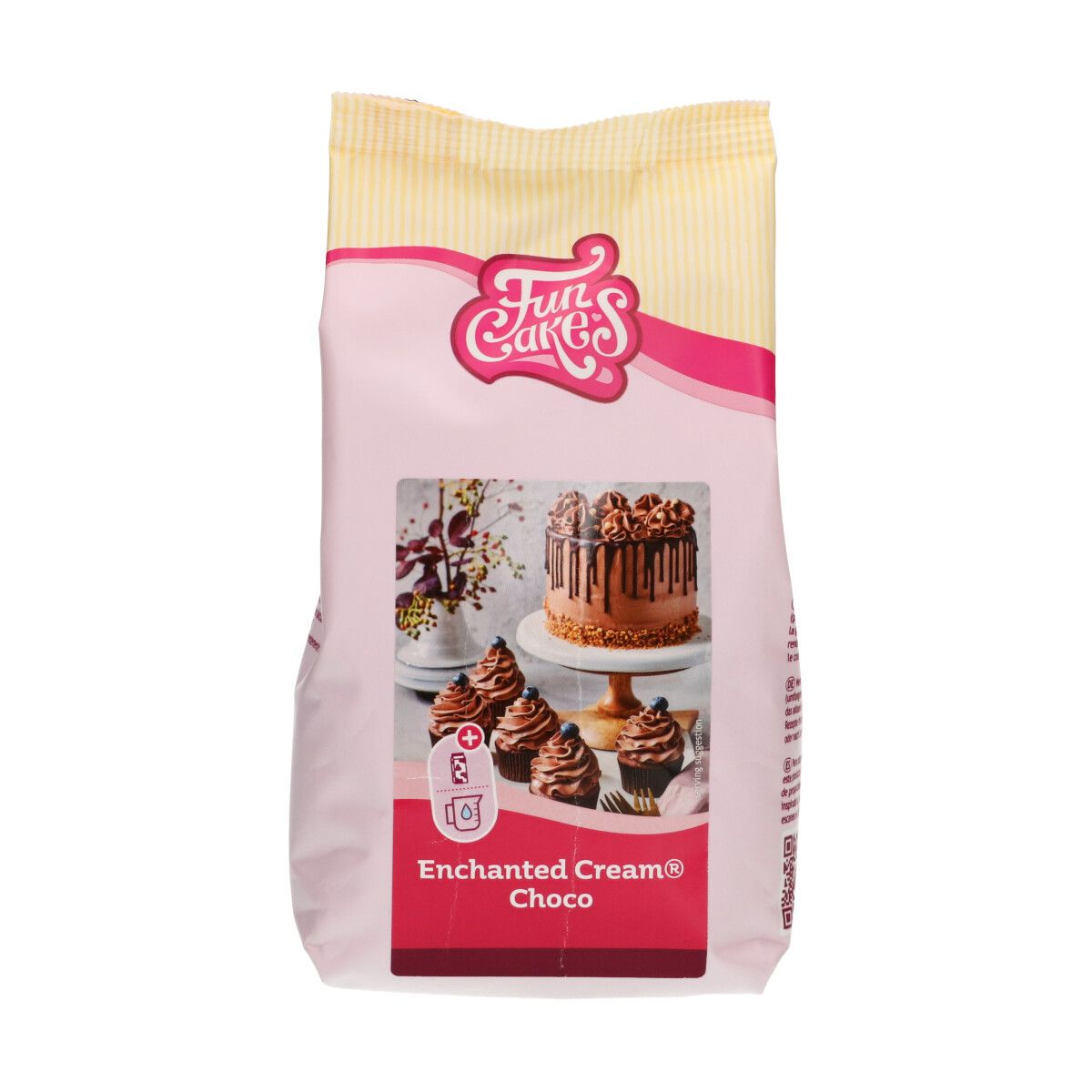 Enchanted cream Choco 450g, FunCakes, Čarovný krém čokoládový, F10135