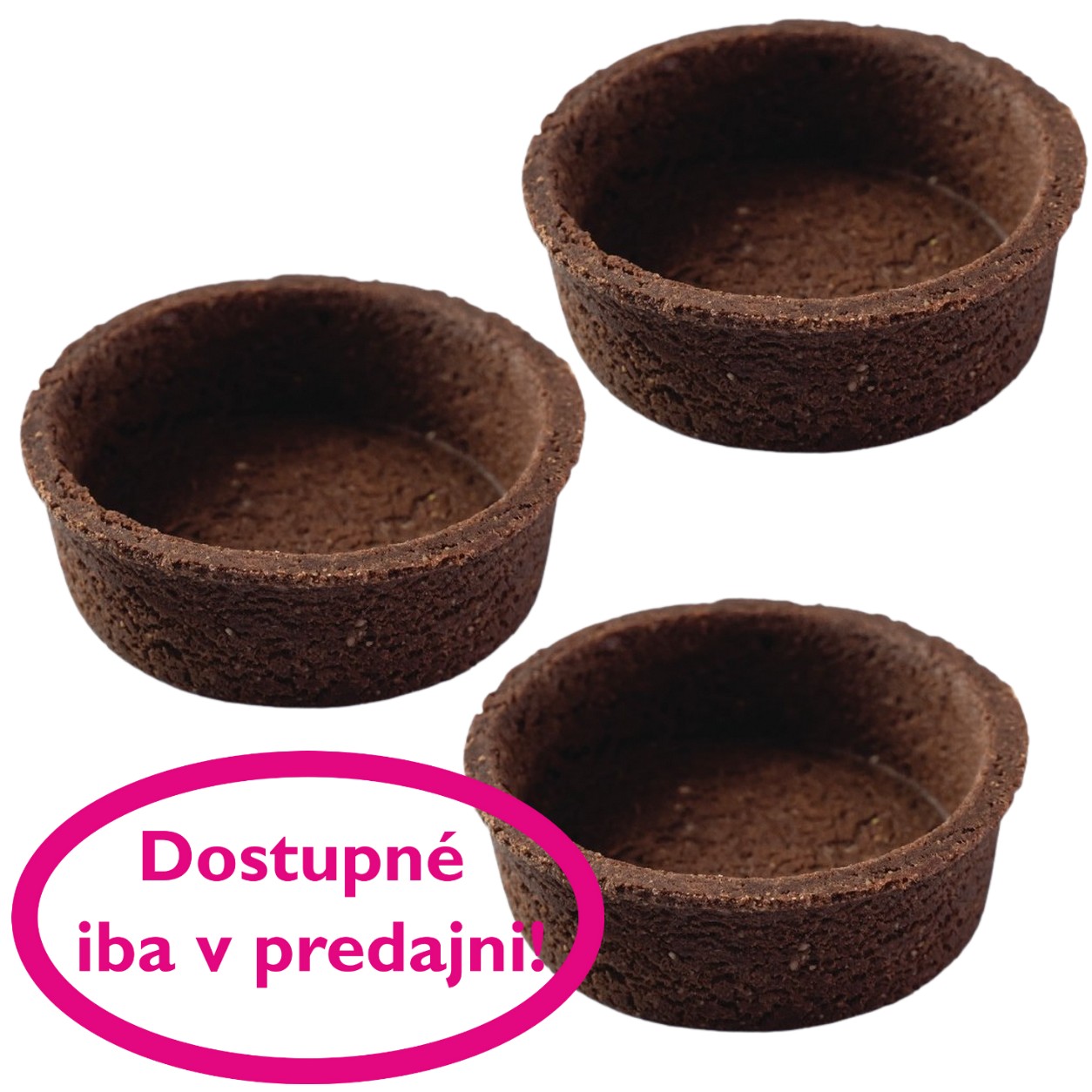 Tartaletka čoko 60x20mm balená v blistri 209g (počet v blistri 11ks)