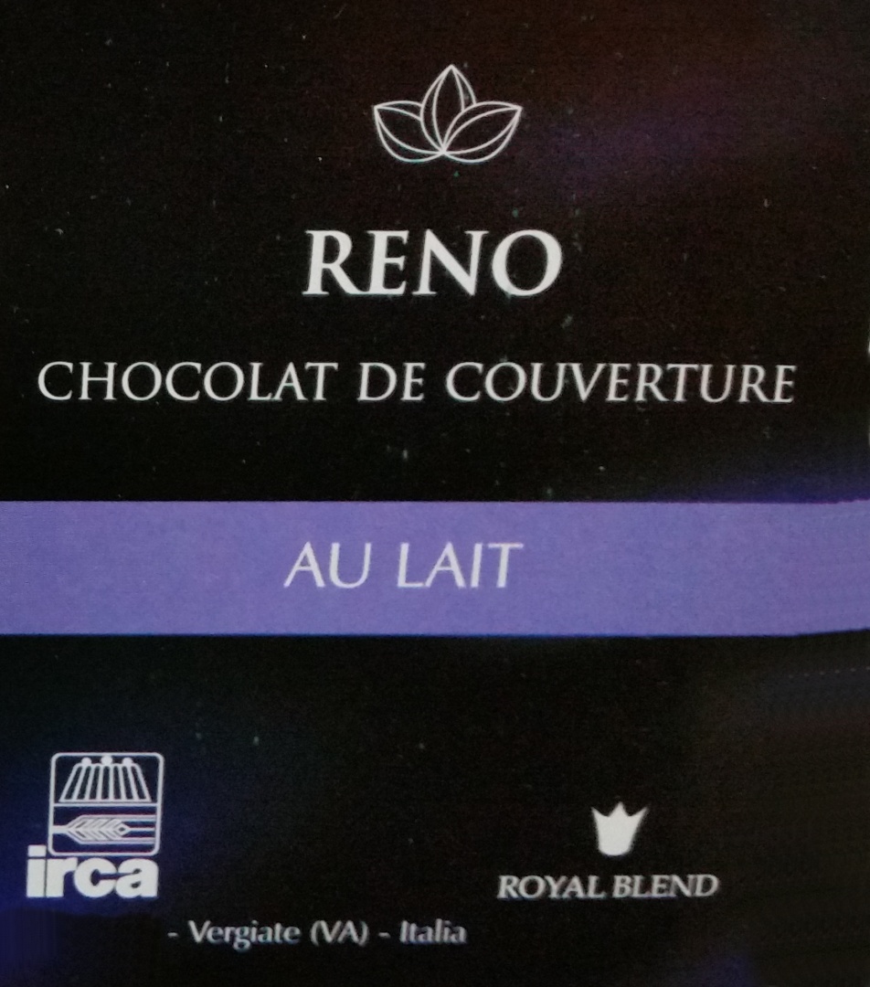Čokoláda RENO LATTE 34% 500g  RENO AU LAIT