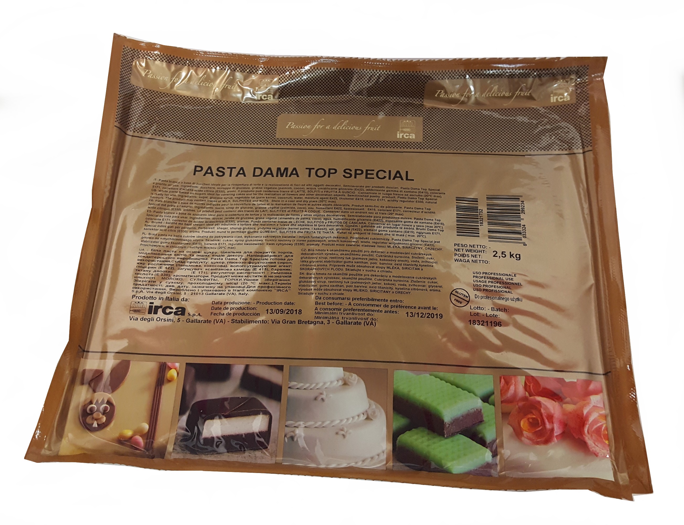 Pasta DAMA TOP special 2,5kg